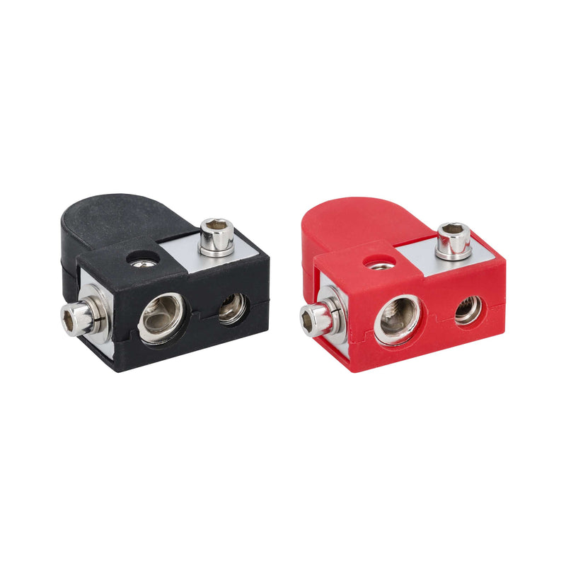 Install Bay IBR146 SAE Top Post Battery Terminal Clamps - 2-Pack