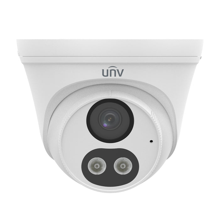 Uniview 5MP 2.8mm HD ColorHunter Fixed Eyeball IP Network Camera with Built-in Mic