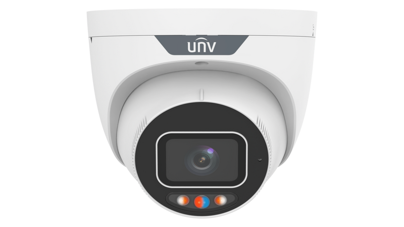 Uniview IPC3635SS-ADF28KMC-I1 5MP Tri-Guard Fixed Dual-light Turret Network Camera
