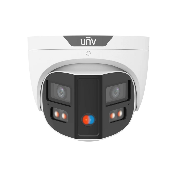 Uniview IPC3K28SE-ADF28KMC-DL-I0 8MP 2.8mm Double-Light Alarm Binocular Eyeball Network Turret Camera
