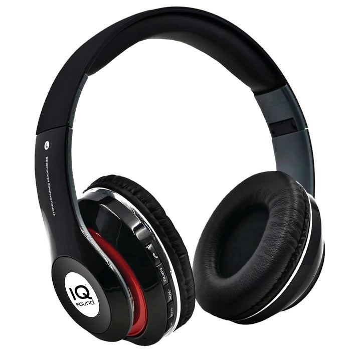 Supersonic IQ-130BT-BLK Bluetooth® Wireless High Performance Headphones