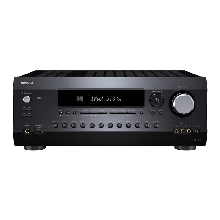 Integra DRX-3.4 9.2-Channel Network AV Receiver with Dolby Atmos, Apple AirPlay, Wi-Fi and Bluetooth - Refurbished