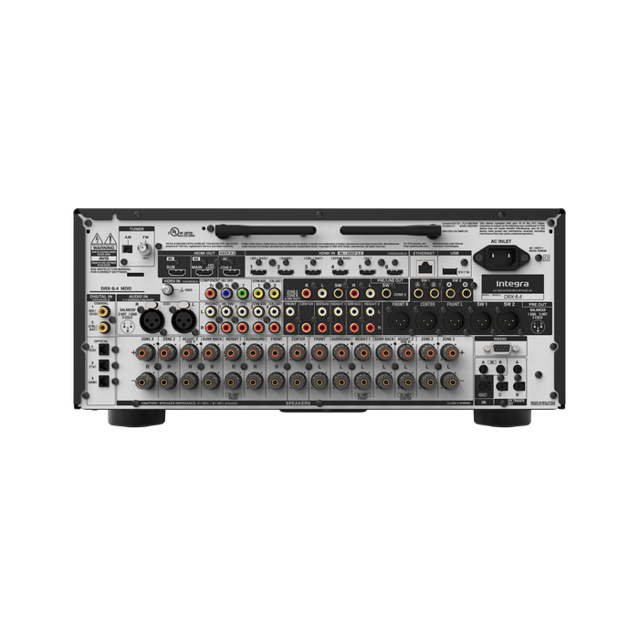 Integra DRX-8.4 11.4-Channel Network AV Receiver with Dolby Atmos, Apple AirPlay , Wi-Fi and Bluetooth - Refurbished