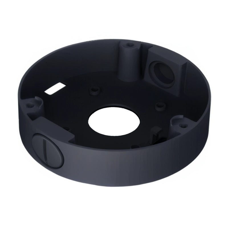 JB-SEB Metal Junction Box for Turret, Dome, and Bullet style Cameras (Black)
