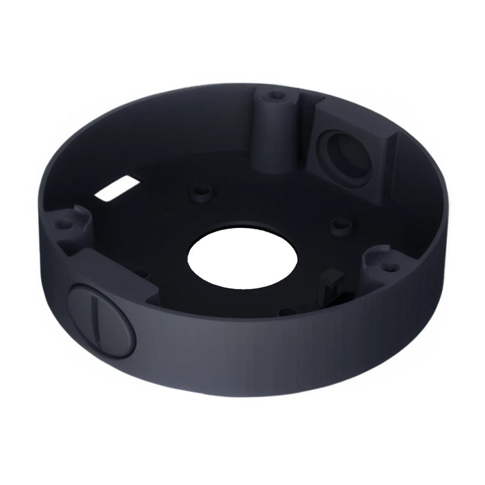 JB-SEB Metal Junction Box for Turret, Dome, and Bullet style Cameras (Black)