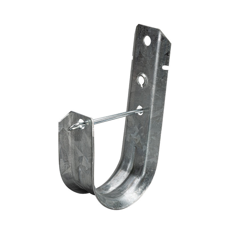 2” J Hook Cable Support with Retaining Clip - 25 Pack