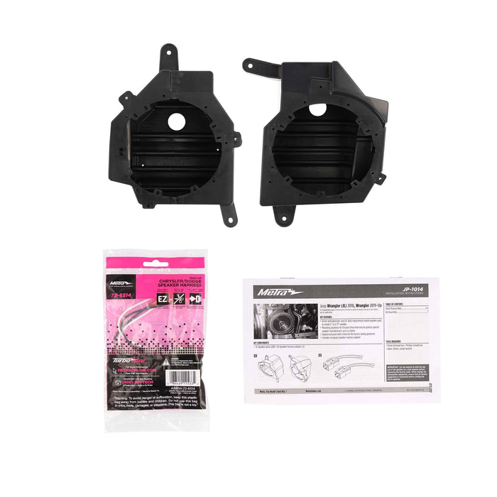 Metra JP-1014 Replacement Speaker Pods for Jeep Wrangler (JL) 2018-2019, Gladiator 2020-Up