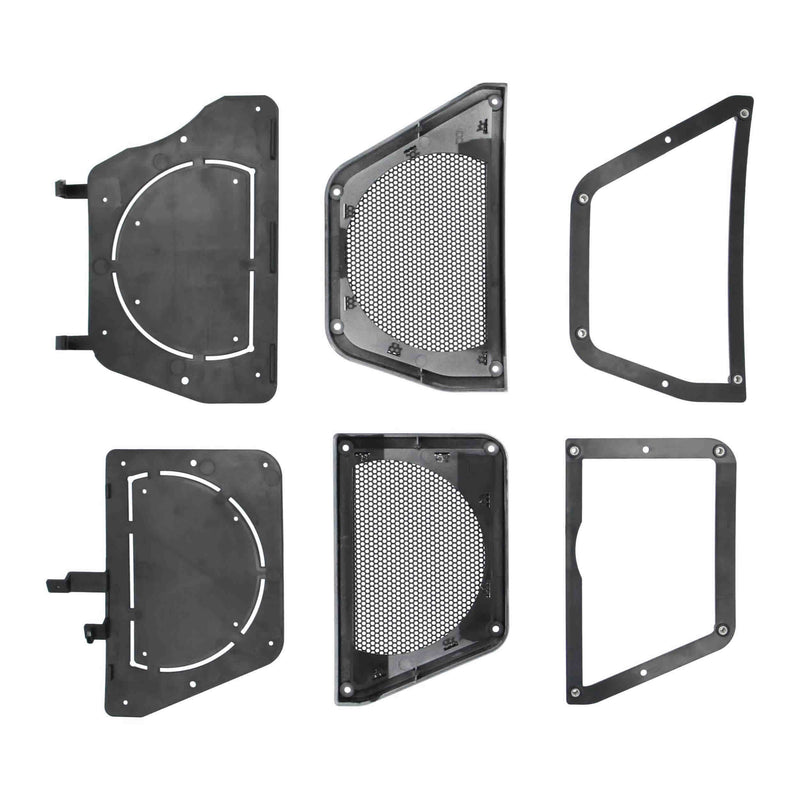 Metra JP-1018 Lower Dash Speaker Grille Cut-ins For Select Jeeps Vehicle (Pair)