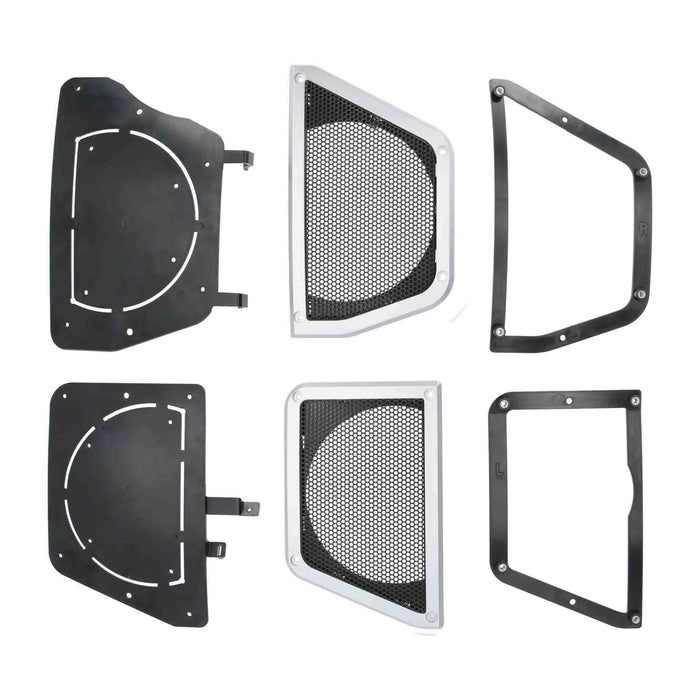 Metra JP-1018 Lower Dash Speaker Grille Cut-ins For Select Jeeps Vehicle (Pair)