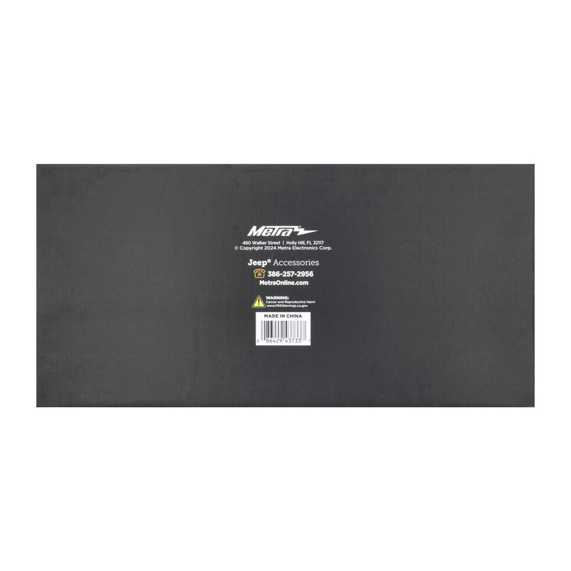 Metra JP-1019 6” to 6.75” Soundbar Speaker Adapter for Select Jeep Models 2024-2025