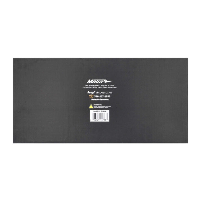 Metra JP-1019 6” to 6.75” Soundbar Speaker Adapter for Select Jeep Models 2024-2025