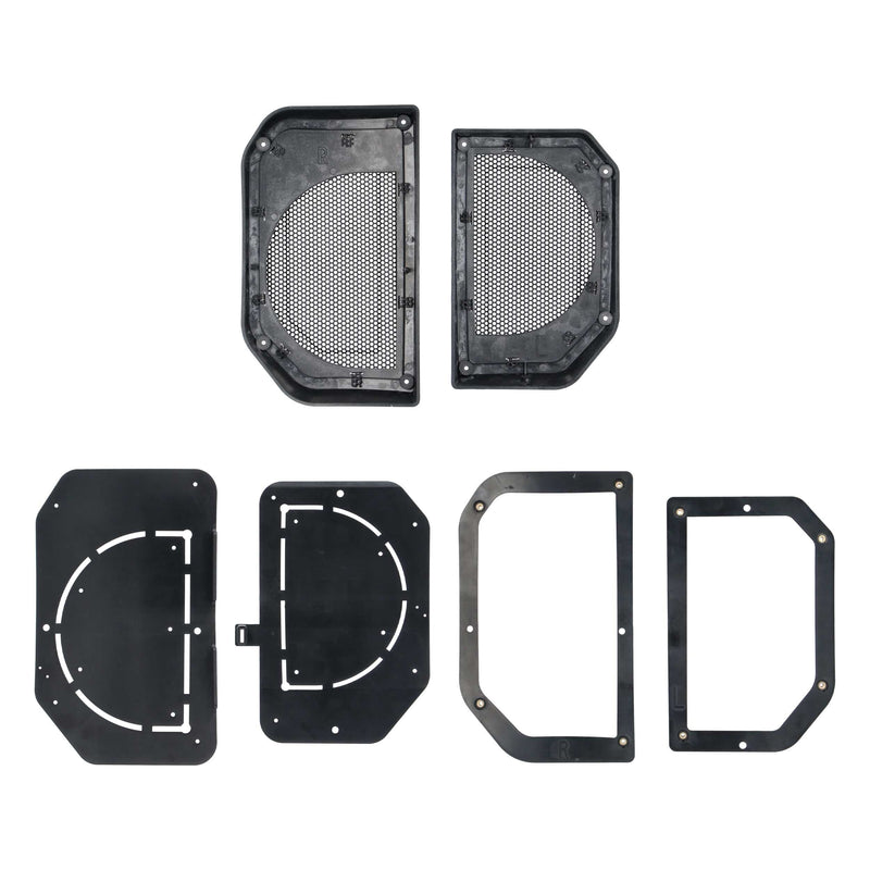 Metra JP-1020 Lower Dash Speaker Grille Cut-ins for Select Jeep Wrangler JL 2024-2025, Gladiator JT 2024-Up (pair)