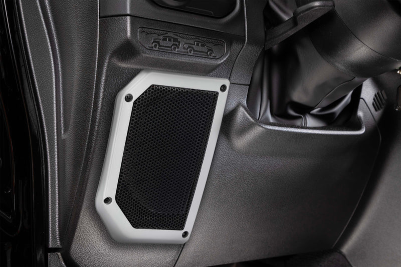 Metra JP-1020 Lower Dash Speaker Grille Cut-ins for Select Jeep Wrangler JL 2024-2025, Gladiator JT 2024-Up (pair)