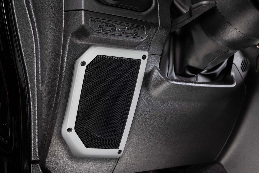 Metra JP-1020 Lower Dash Speaker Grille Cut-ins for Select Jeep Wrangler JL 2024-2025, Gladiator JT 2024-Up (pair)