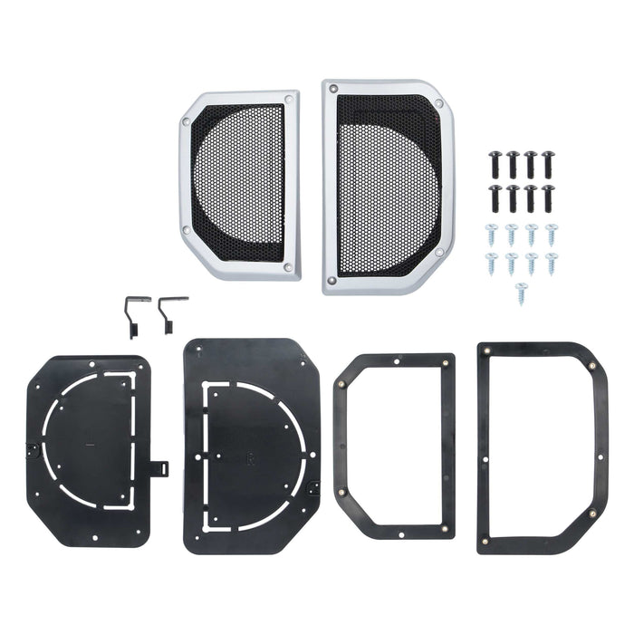 Metra JP-1020 Lower Dash Speaker Grille Cut-ins for Select Jeep Wrangler JL 2024-2025, Gladiator JT 2024-Up (pair)