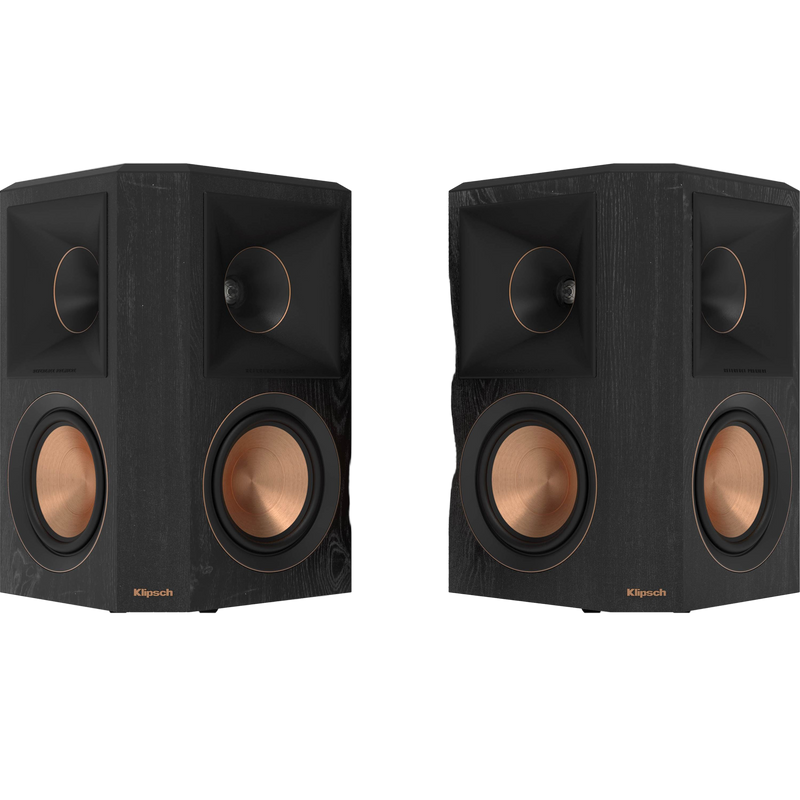Klipsch Reference Premiere RP-502S II 400 Watts Surround Sound Speakers Home Audio Ebony (Pair)