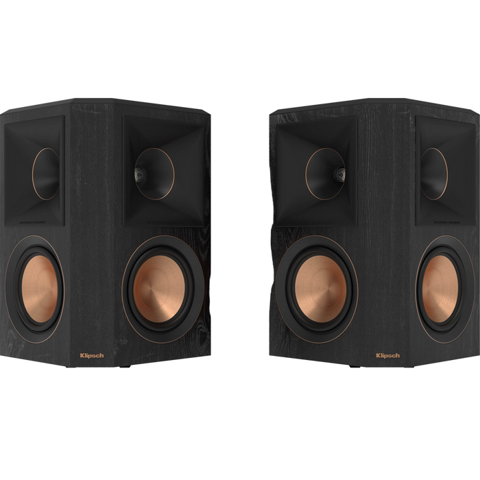 Klipsch Reference Premiere RP-502S II 400 Watts Surround Sound Speakers Home Audio Ebony (Pair)