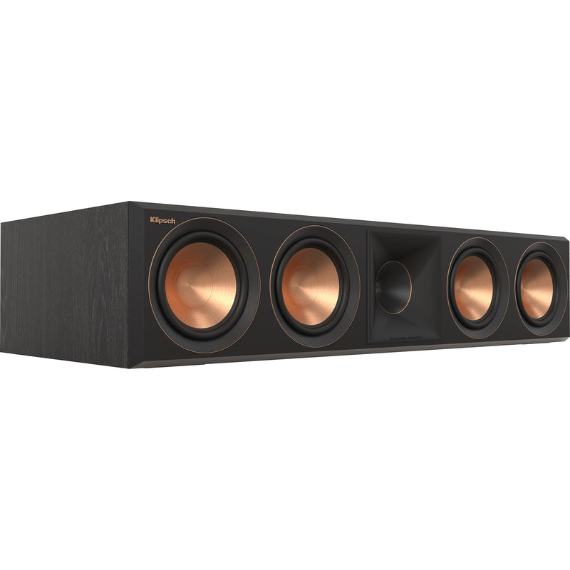 Klipsch RP-504C II Center Channel Speaker Home Audio and  Klipsch RP-6000F II Floorstanding (Pair) Speaker Home Audio Ebony
