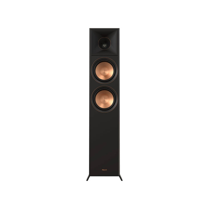 Klipsch RP-504C II Center Channel Speaker Home Audio and  Klipsch RP-6000F II Floorstanding (Pair) Speaker Home Audio Ebony