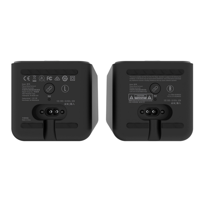 Klipsch Flexus SURR 200 Wireless Surround Sound Speakers with Dolby Atmos