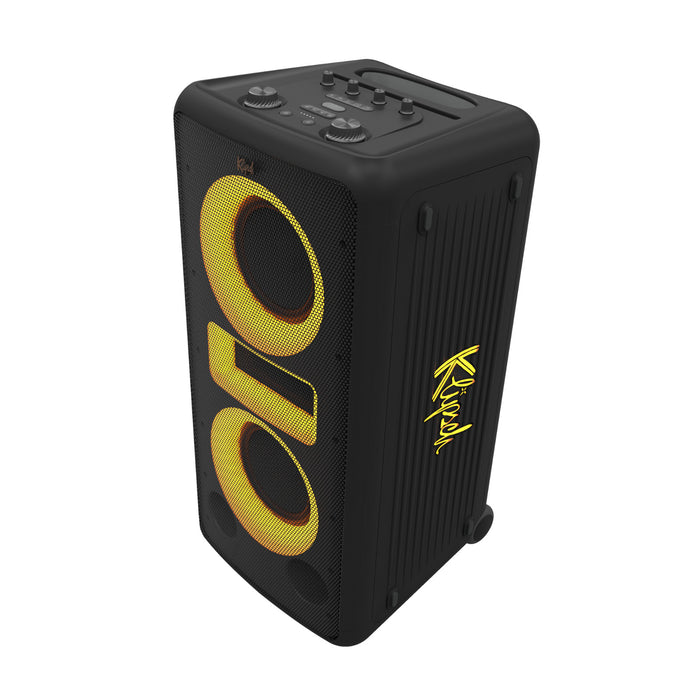 Klipsch New York Wireless Bluetooth Portable Rechargeable Party Speaker with Microphone