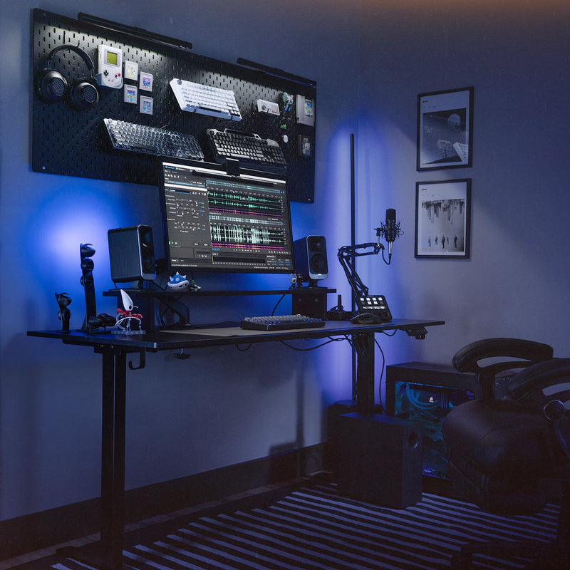 Klipsch ProMedia Lumina 2.1-Channel Computer Speaker System with Bluetooth LED Lighting - Black