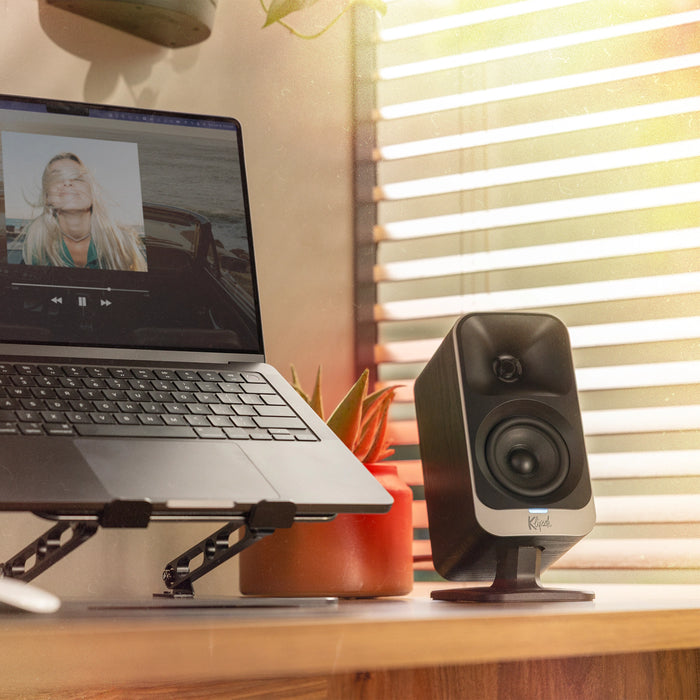 Klipsch ProMedia Lumina 2.1-Channel Computer Speaker System with Bluetooth LED Lighting - Black