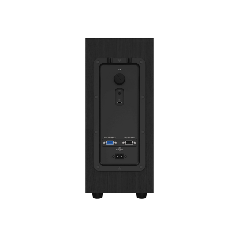 Klipsch ProMedia Lumina 2.1-Channel Computer Speaker System with Bluetooth LED Lighting - Black