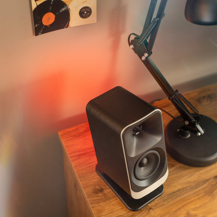 Klipsch ProMedia Lumina 2.1-Channel Computer Speaker System with Bluetooth LED Lighting - Black