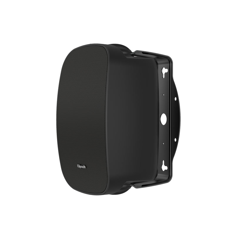 Klipsch RSM-400 All-Weather 160W Full Range 4" Indoor/Outdoor Surface Mount Loudspeaker - Black, Pair