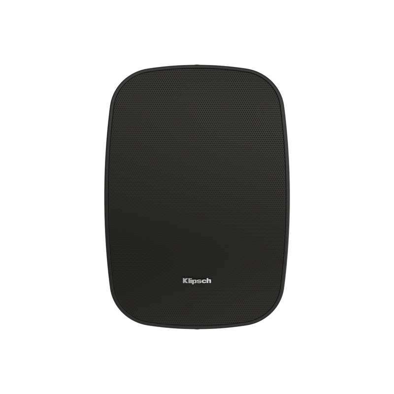 Klipsch RSM-400 All-Weather 160W Full Range 4" Indoor/Outdoor Surface Mount Loudspeaker - Black, Pair