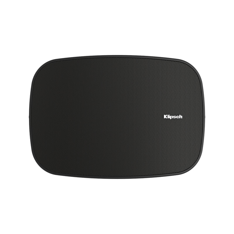 Klipsch RSM-400 All-Weather 160W Full Range 4" Indoor/Outdoor Surface Mount Loudspeaker - Black, Pair