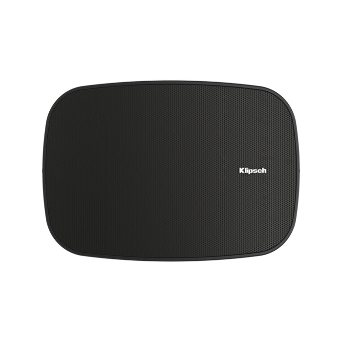 Klipsch RSM-400 All-Weather 160W Full Range 4" Indoor/Outdoor Surface Mount Loudspeaker - Black, Pair