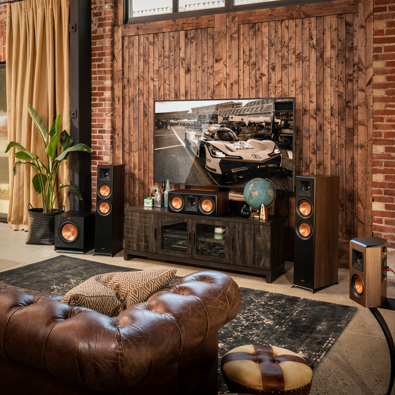 Klipsch Reference Premiere RP-502S 8 Ohm 400W 5.25" Surround Sound Speakers Pair (Walnut)
