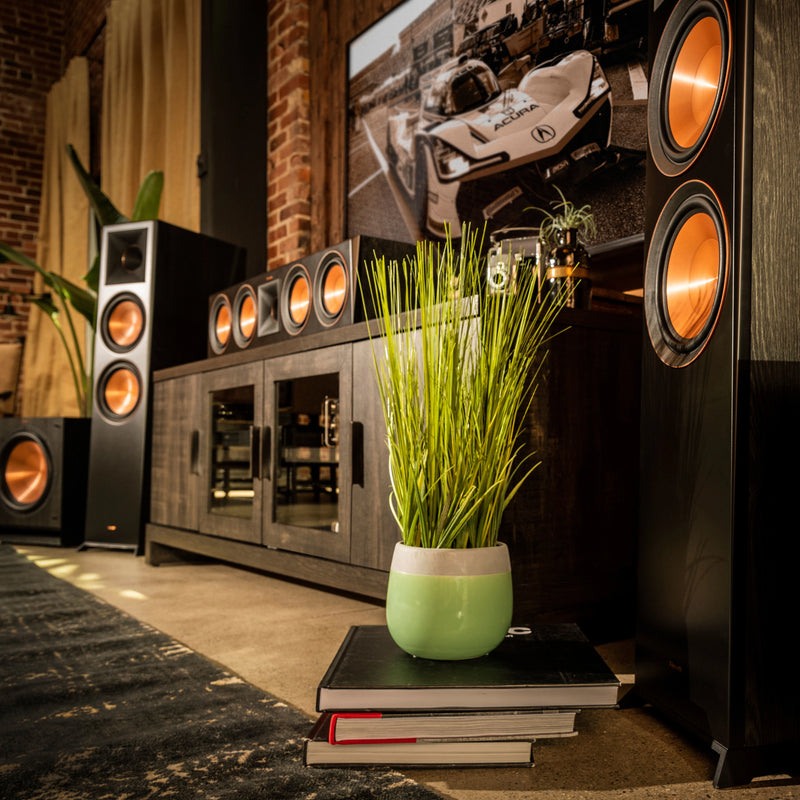 Klipsch Reference Premiere RP-404C 4" 500W 8 Ohm Spun-Copper Center Channel Speaker (Walnut)