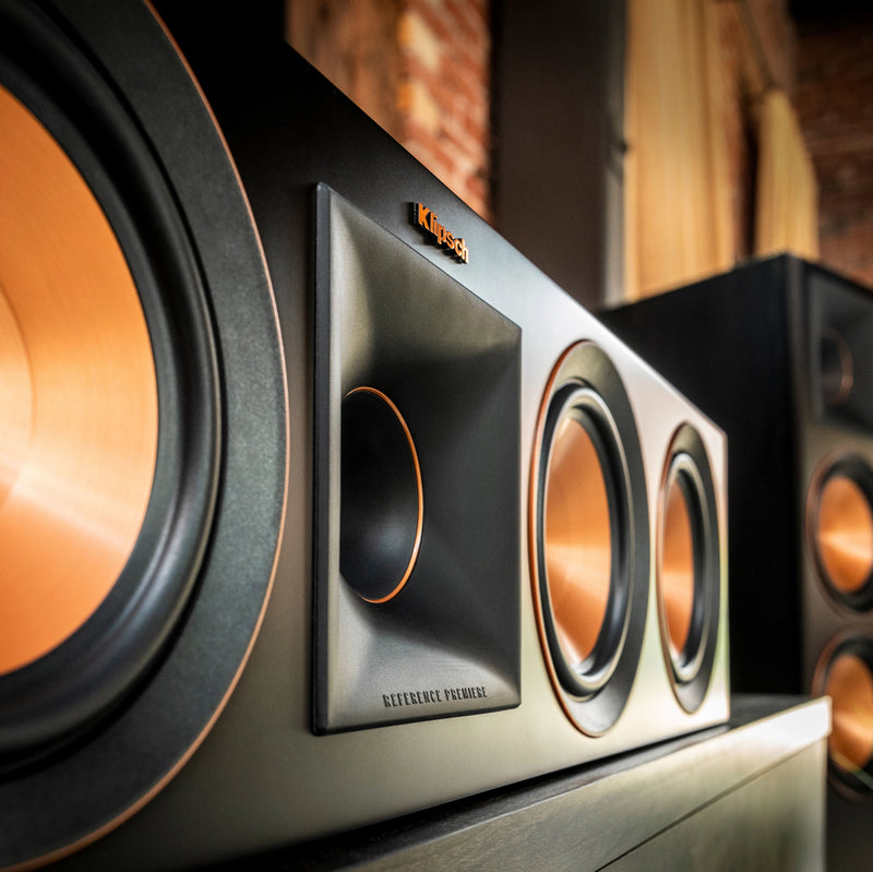 Klipsch Reference Premiere RP-404C 4" 500W 8 Ohm Spun-Copper Center Channel Speaker (Walnut)