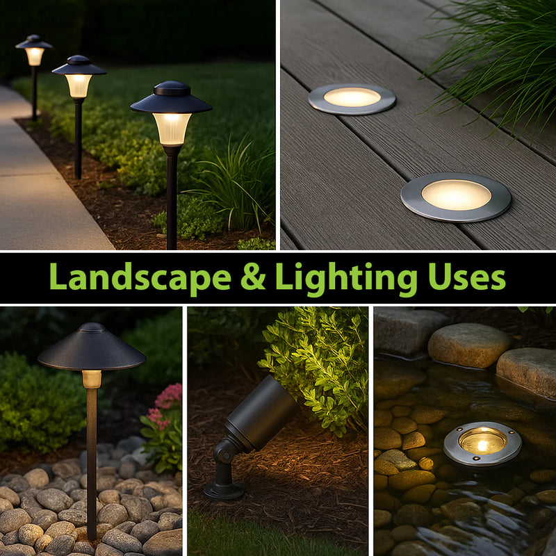 Logico 10 Gauge Outdoor Direct Burial Landscape Lighting / Speaker Cable  OFC 10/2