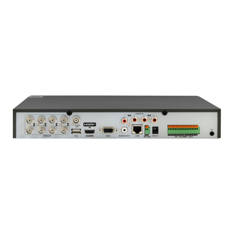 LTS LTD8308D-ETC 8-Channel H.265+ HD-TVI DVR with 2TB HDD Pre-Installed Storage