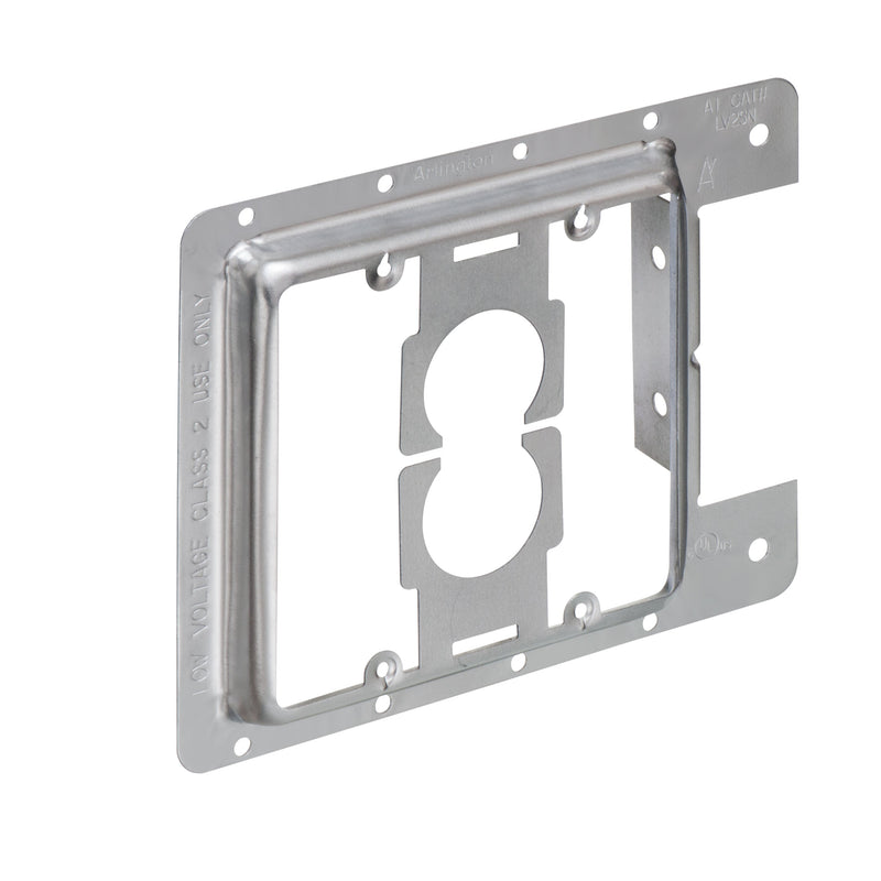 Arlington LV2SN Steel Mounting Bracket For Low Voltage Class 2 Wiring in New Construction