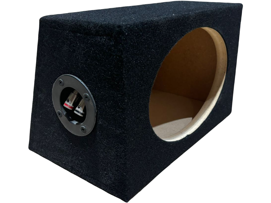 JCPower M3-A69SS Single 6×9″ Angled Car Speaker Box Enclosure Sealed