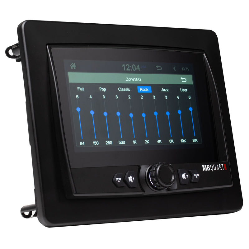 MB Quart GMR-7V1.2 7" Marine Digital Media Source Unit with Wireless Apple CarPlay & Android Auto Bluetooth