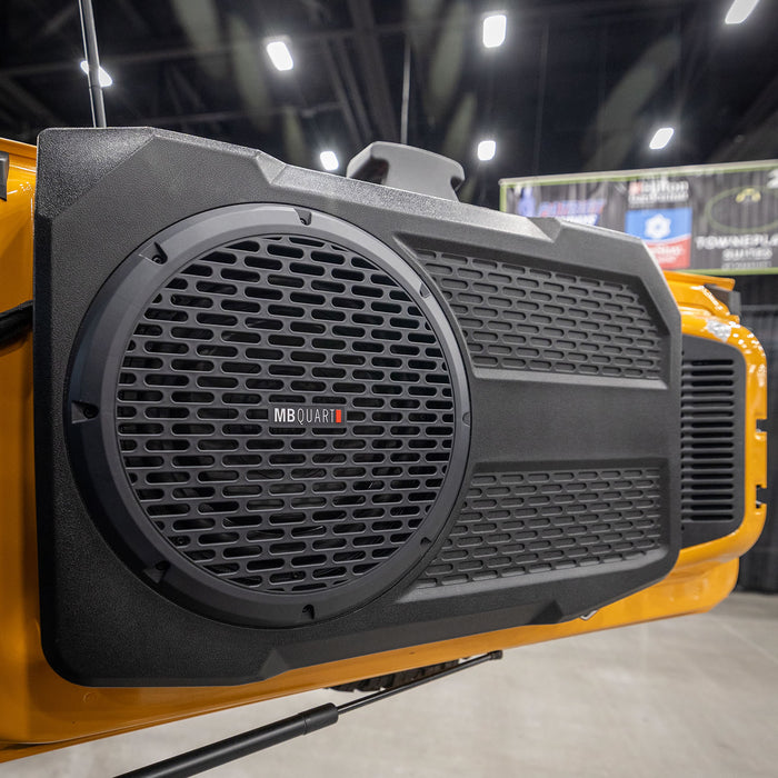 MB Quart MBQBRO-302 Ford Bronco 12" Class-D Tuned 400 Watt Tailgate Subwoofer Car Audio System