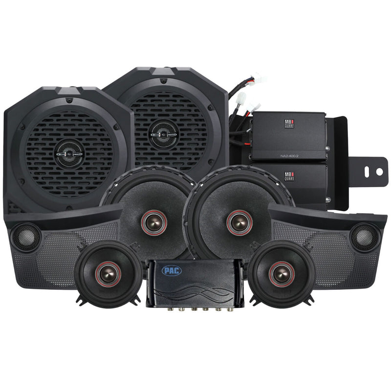 MB Quart MBQBRO-STG6A-1-25 Ford Bronco 2025-2026 Tuned Audio Package: 800 Watt STAGE 6 Audio System for OEM B&O Audio Systems