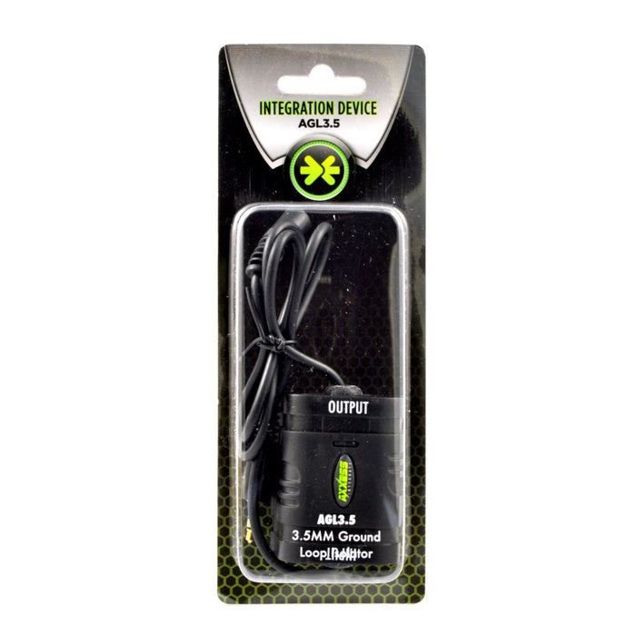 Axxess AGL3.5 High Quality 3.5mm Ground Loop Isolator Noise Filter
