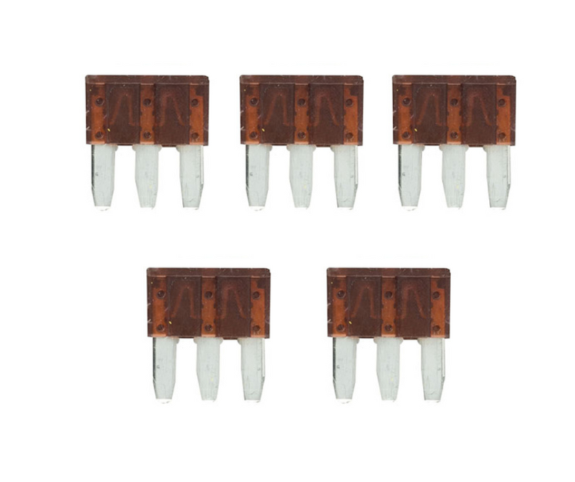 Metra ATL15-5 15 Amp ATL Dual Circuit Micro Fuses - 5 Pack