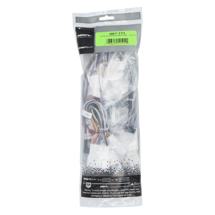 Metra MET-TY3 Data Interface with SWC for Select Toyota 2001-2014