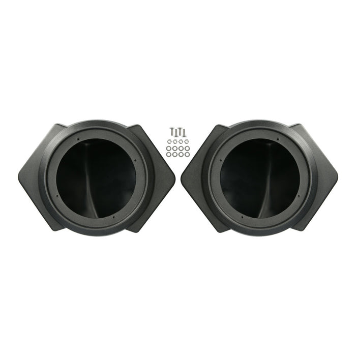 Metra MPS-RZSP 6.5" to 6.75" Front Kick Speaker Pods Enclosure for select Polaris RZR 2014-Up