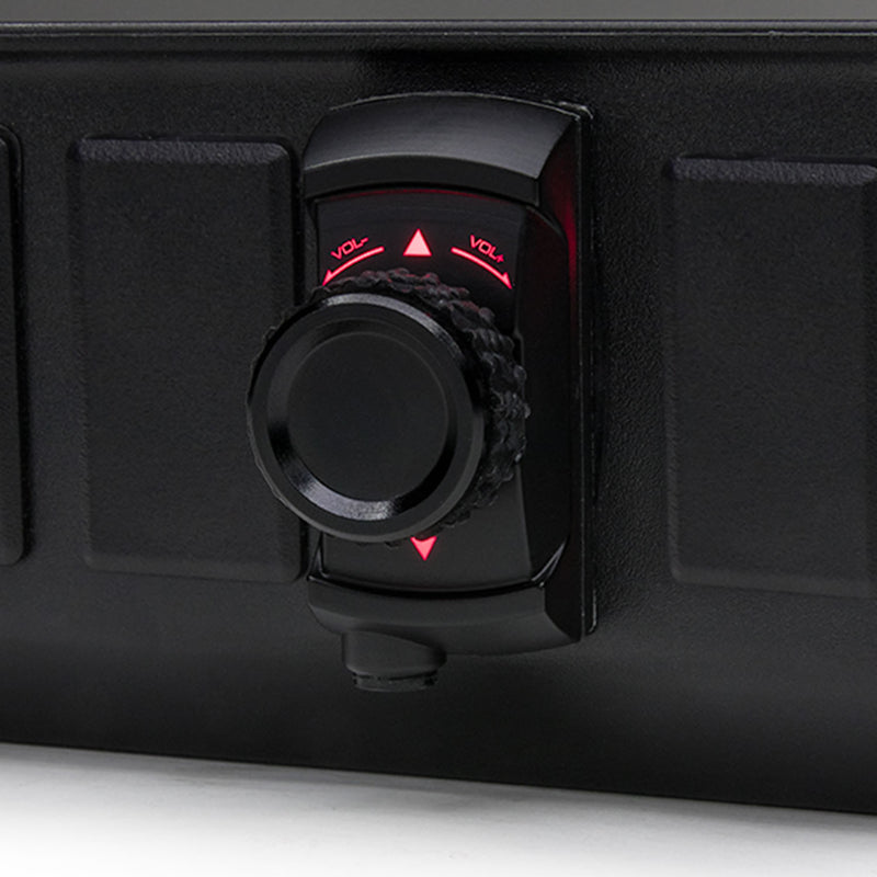 MB Quart N2-WBT Nautic Series Mounted Preamp Controller Bluetooth Backlit Joystick Control - Black