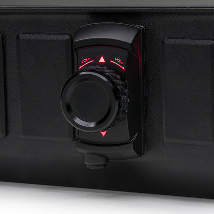 MB Quart N2-WBT Nautic Series Mounted Preamp Controller Bluetooth Backlit Joystick Control - Black