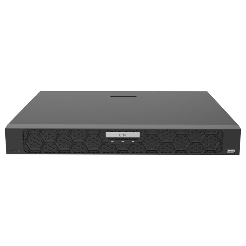 Uniview NVR502-16B-P16 16-Channel 16MP NVR with 16 Independent PoE Network Interfaces with 4TB HDD